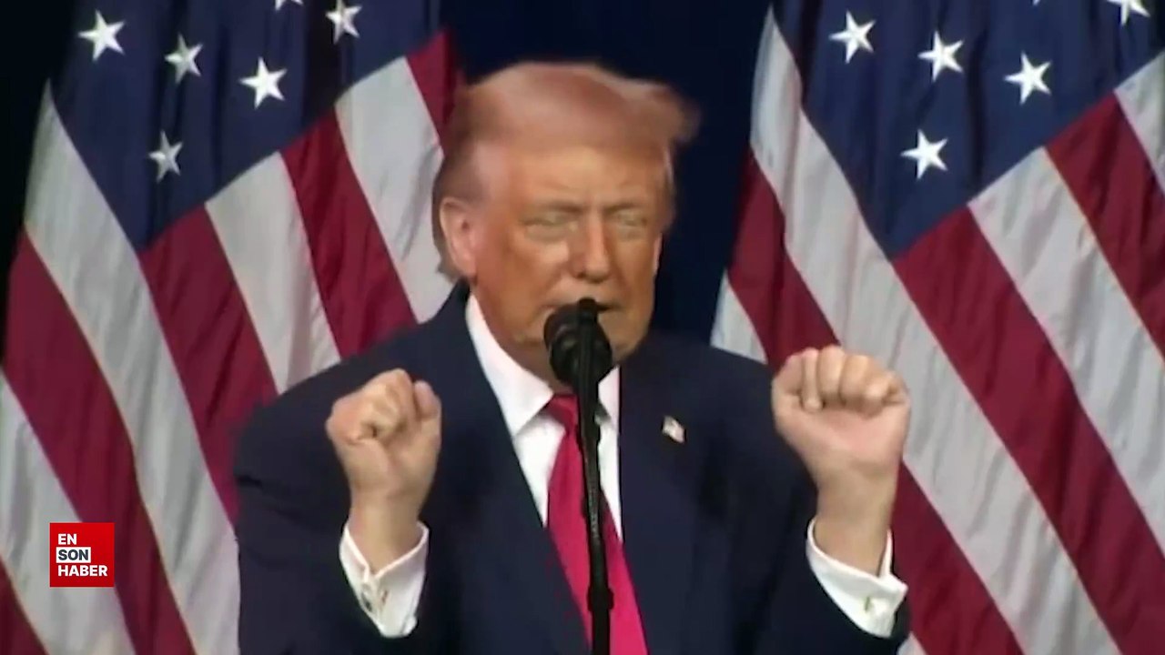 ABD Başkanı Donald Trump, Maduro'nun taklidini yaptı