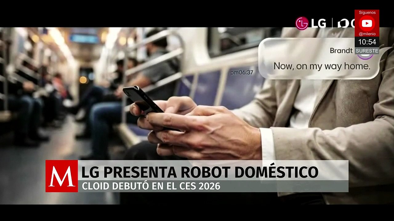 LG presenta CLOiD, robot doméstico con IA que cambia las tareas del hogar
