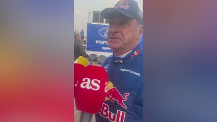 Sainz: “Estaba pilotando como mi madre”