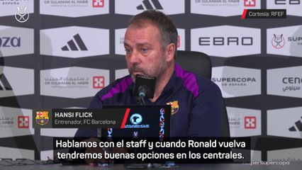 Flick se pronuncia sobre el fichaje de Cancelo por el FC Barcelona