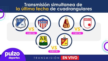 🔴 EN VIVO: Tolima vs Santa fe - Cuadrangulares fútbol colombiano | Pulzo Deportes