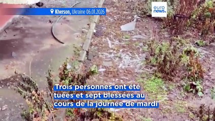 Trois morts en Ukraine dans des tirs de drones russes, alors que les alliés se réunissent à Paris