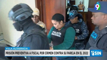 Prisión preventiva para fiscal por ultimar a su pareja | Primera Emisión SIN