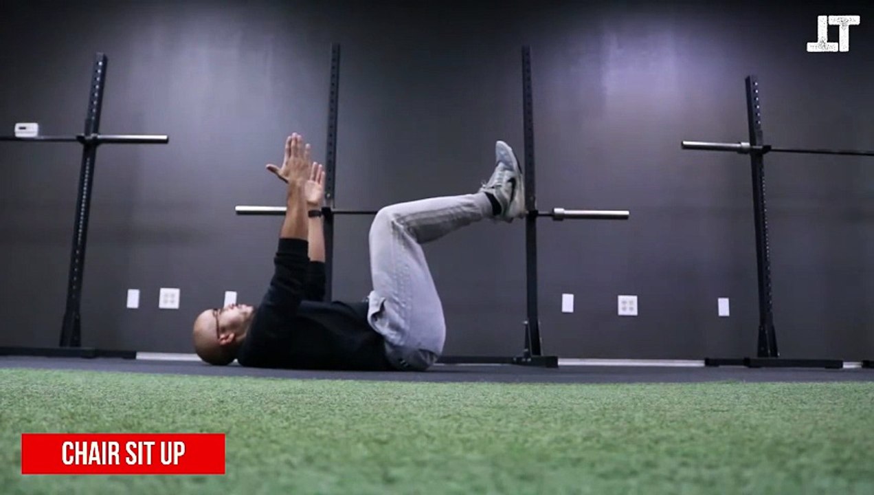 Chair Sit Ups  Tutorial  How To  Ab Exercises_Clip