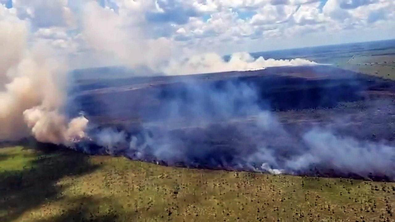 Incendio en zona de chacoi