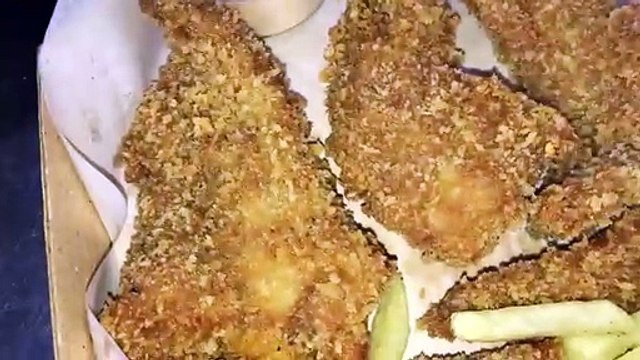 Finger Fish Recipe | Fish Burger | Tasty Crispy Fish | Chef Faizan Naeem | Kitchen With Faizan