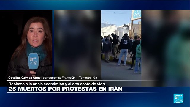 Informe desde Teherán: gases lacrimógenos y cierre de comercios en medio de protestas en el Gran Bazar