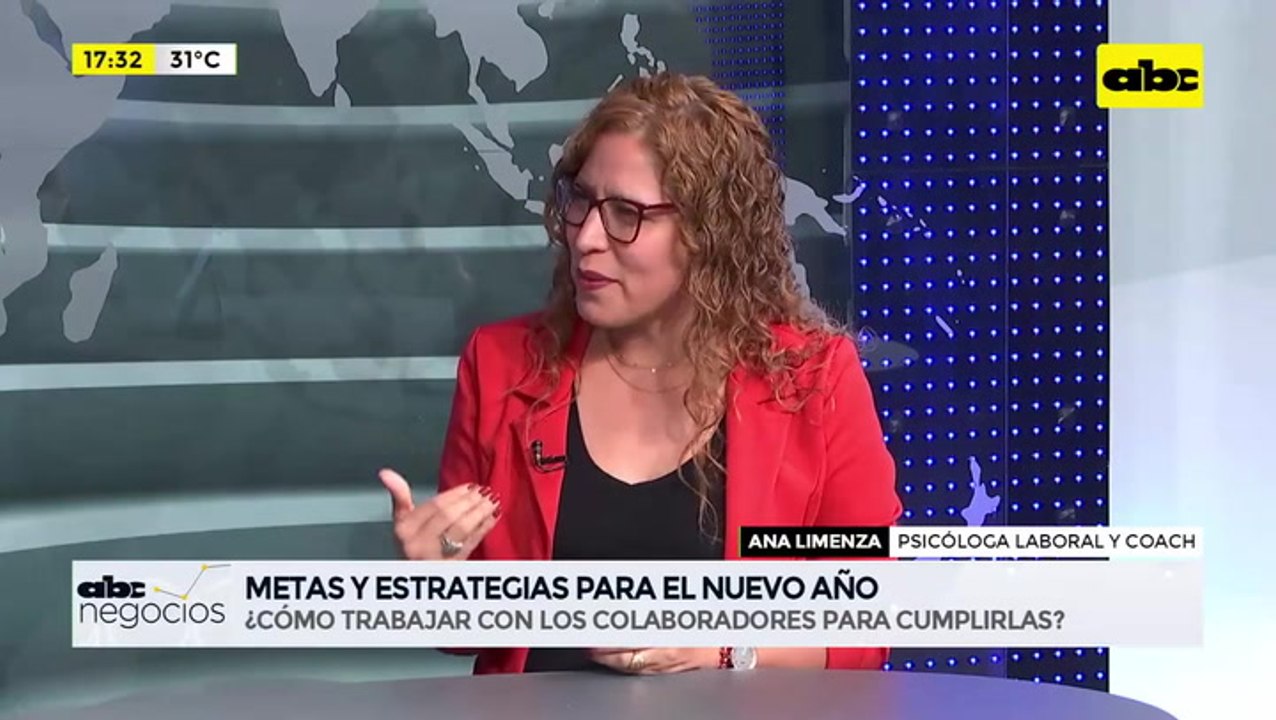 ABC Negocios: Cómo trabajar con los colaboradores para cumplir las metas y objetivos anuales - Entrevista a Ana Limenza