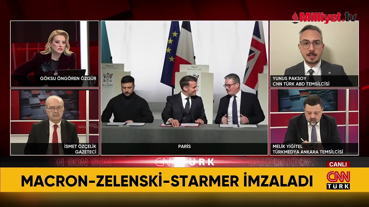 Ukrayna, Fransa ve Birleşik Krallık niyet anlaşması imzaladı