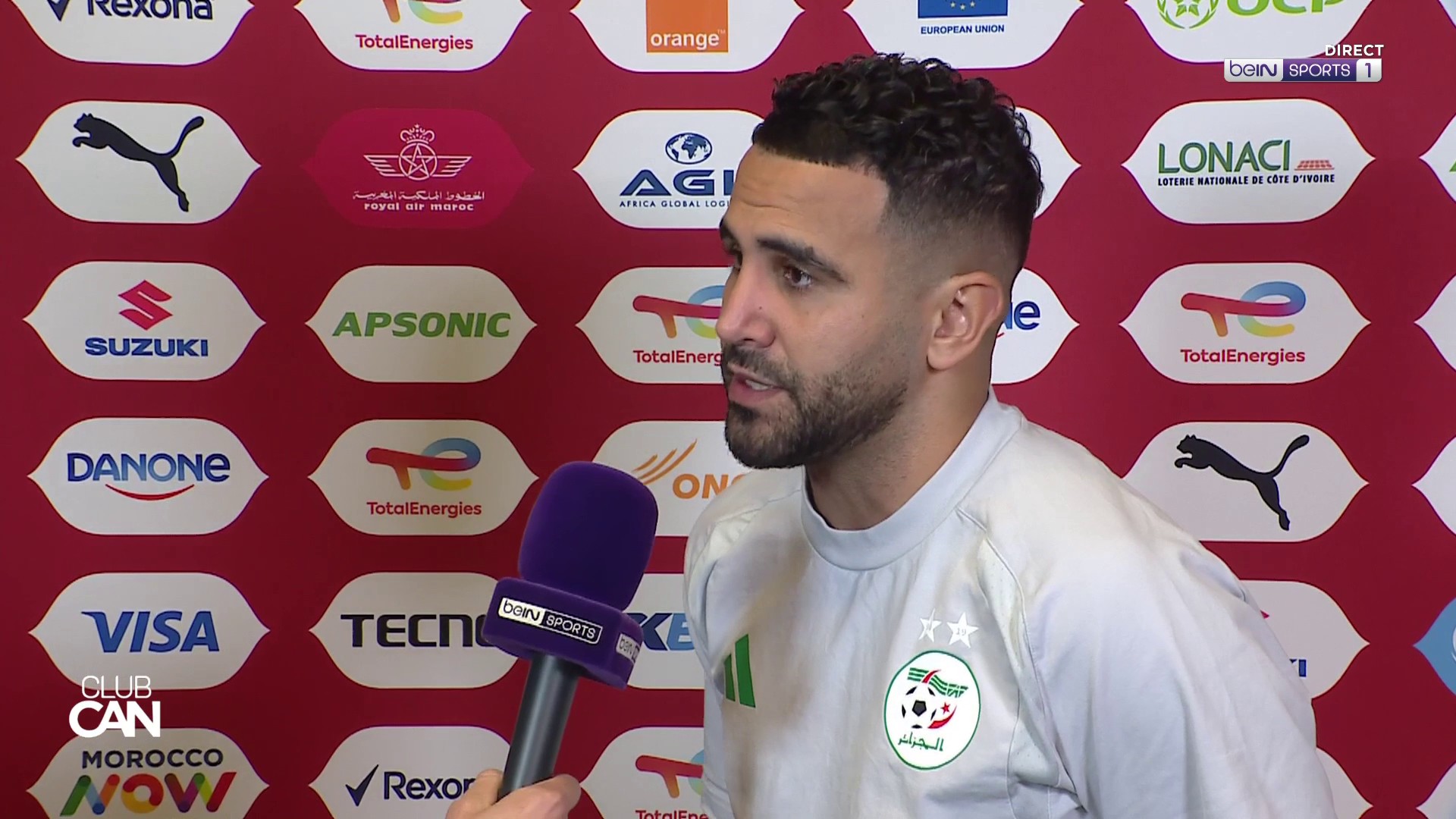 CAN 2025 : la joie de Riyad Mahrez après la qualification de l'Algérie !