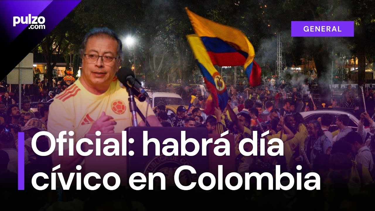 Petro anunció que el 15 de julio será día cívico en Colombia | Pulzo