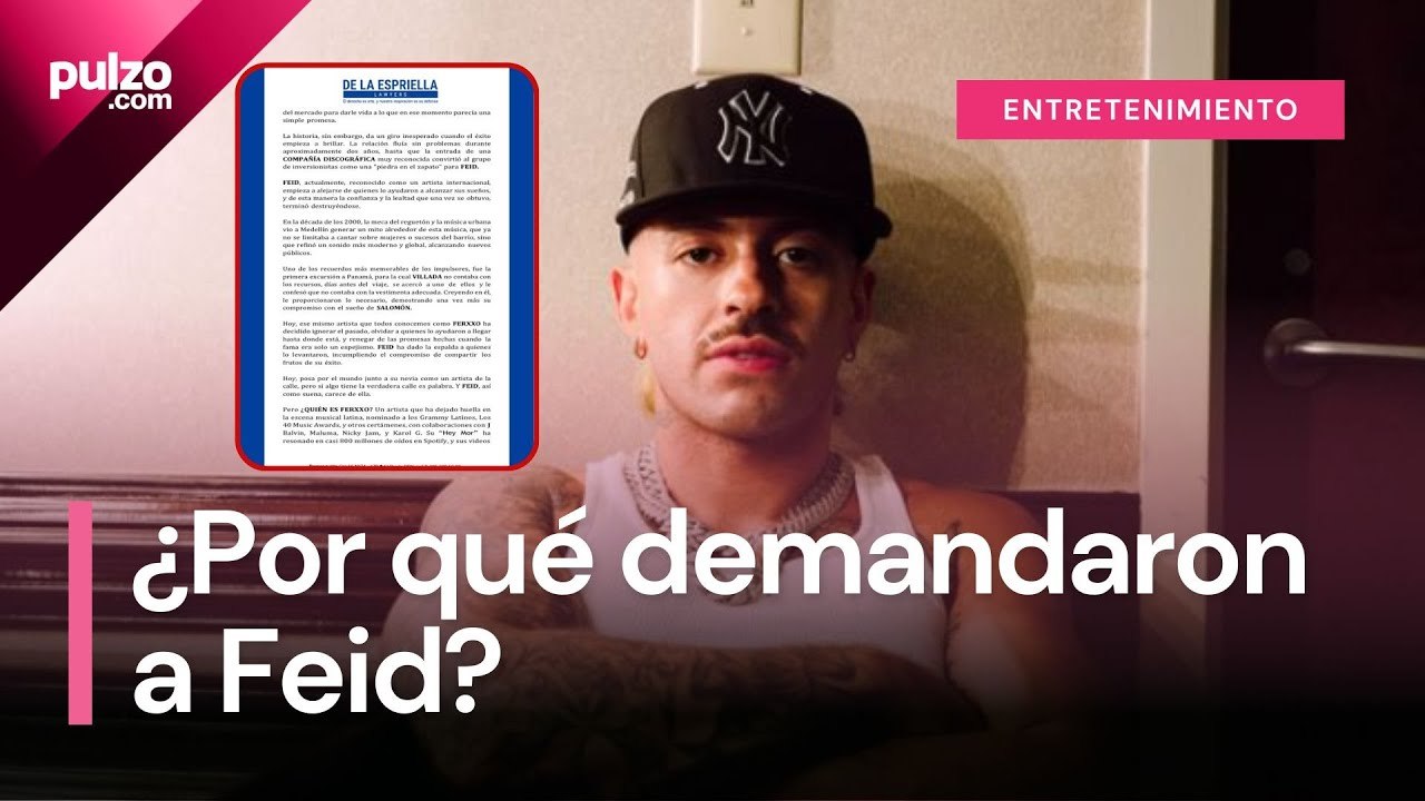Feid fue demandado por su ex manager luego de 10 años | Pulzo