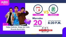Narración de cuadrangulares Nacional vs Santa fe - En vivo - Liga Betplay | Pulzo Deportes