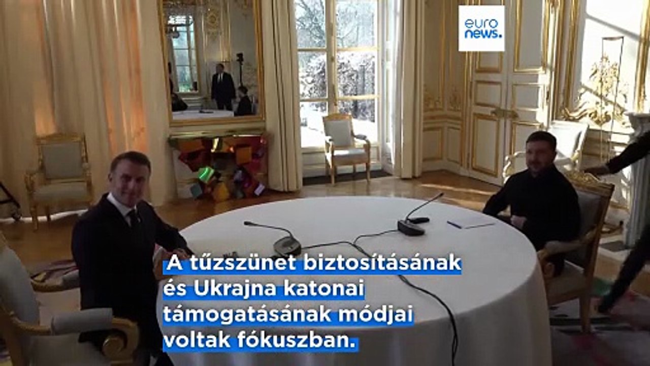 Franciaország és az Egyesült Királyság megerősítette, hogy egy tűzszünet után készek békefenntartókat küldeni Ukrajnába