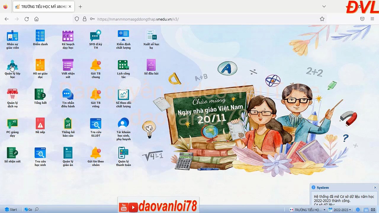 Cách Giáo viên chỉnh sửa và cập nhật Thông tin học sinh trực tiếp trên VnEdu