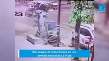 La Plata: otro violento ataque de motochorros en una avenida de La Plata