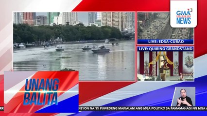 PCG – Patrol boats at iba pang floating assets, i-de-deploy para sa Traslacion ng Jesus Nazareno | Unang Balita