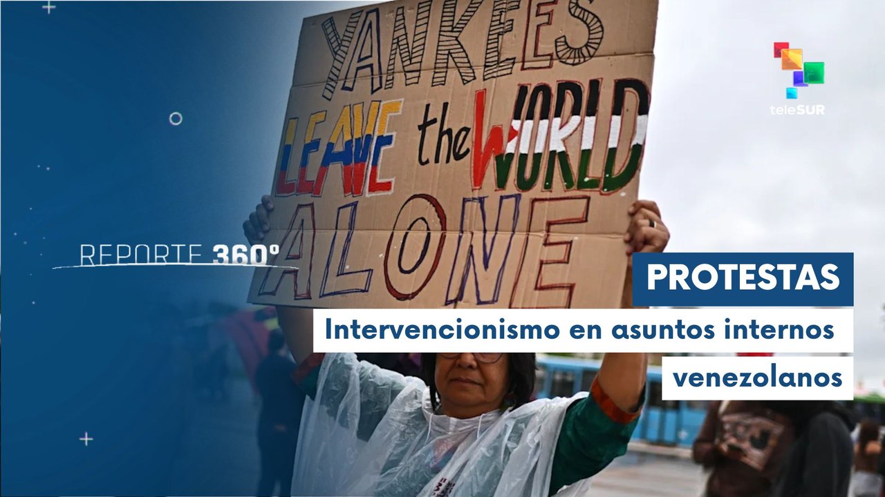 Organizaciones populares de Brasil protestan frente a consulados de EE.UU.