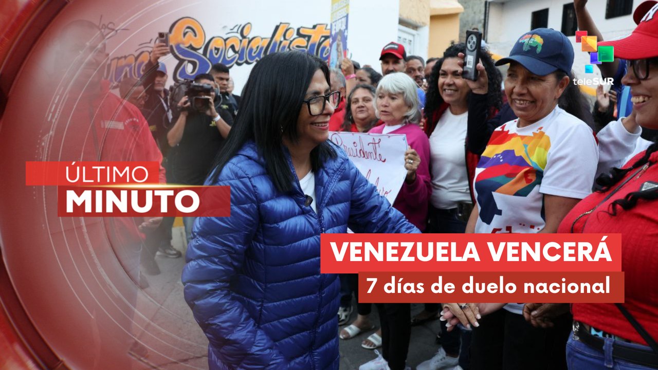 Presidenta Encargada Delcy Rodríguez exige cese de agresiones imperiales
