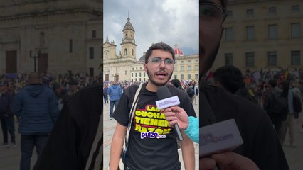 Esto piensan los ciudadanos que salieron a la marcha del presidente Petro #colombia #petro #noticias