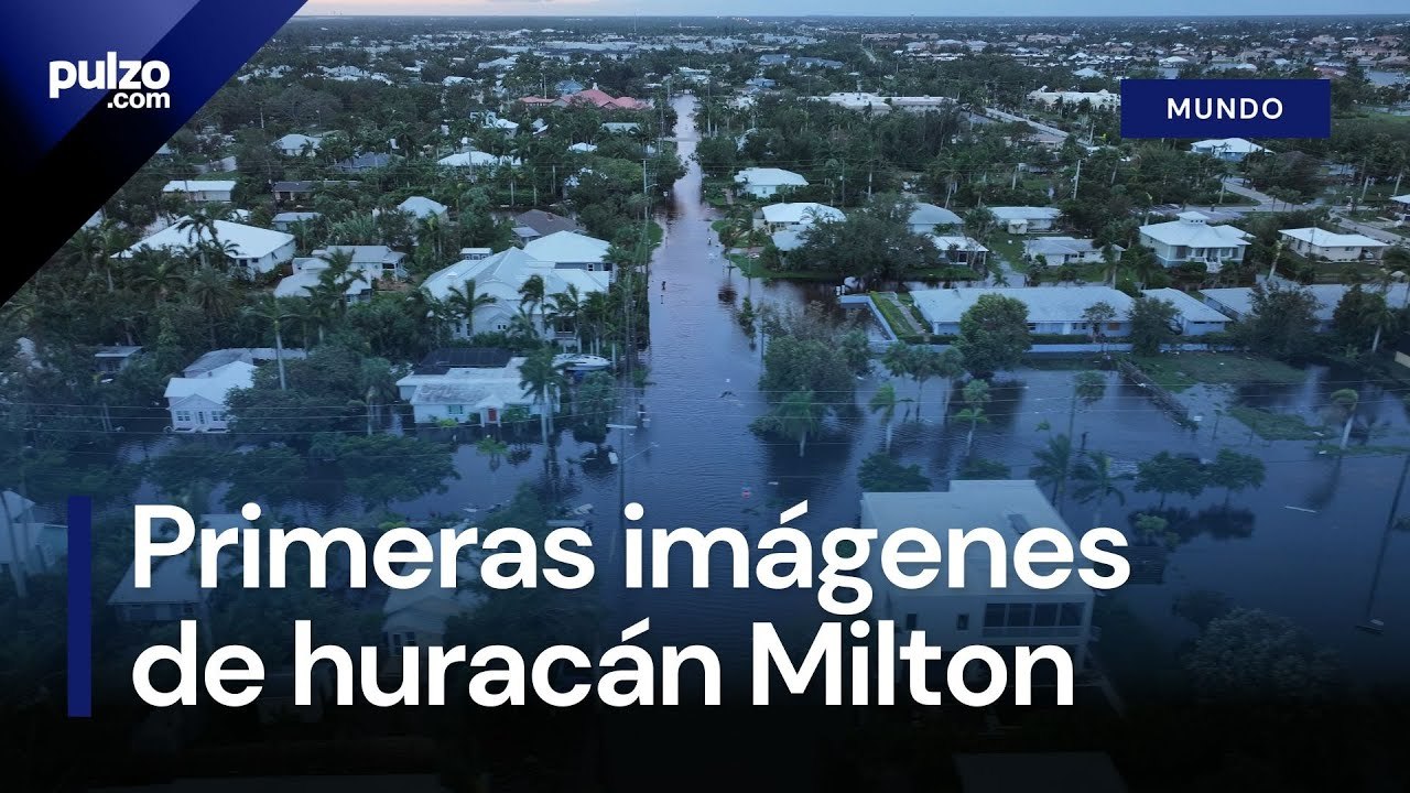 Imágenes del huracán Milton en Florida muestran los daños que causó en Estados Unidos | Pulzo