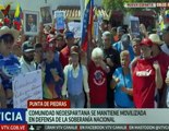 Comuneros neoespartanos exigen la liberación del Presidente Nicolás Maduro y Cilia Flores