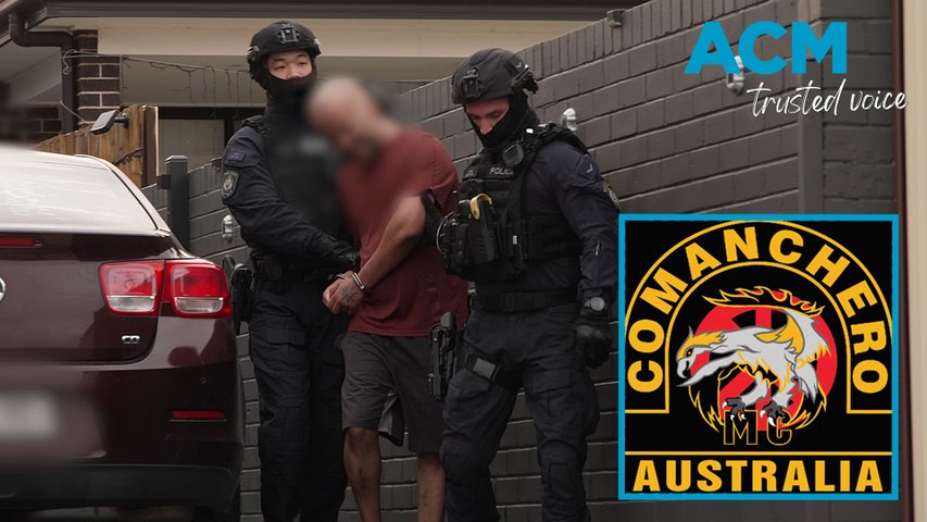 Alleged Comanchero bikie charged in NSW over alleged firearms and drug ...