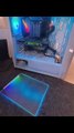 Echome Tempered Glass Mouse Pad Custom RGB Game