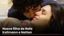 Rafa Kalimann e Nattan mostram rosto da filha pela primeira vez: 'Para sempre'