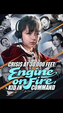 Crisis at 30,000 Feet Engine on Fire, Kid in Commands
