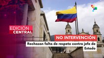 Gobierno de Colombia condena amenazas de intervención militar de Trump