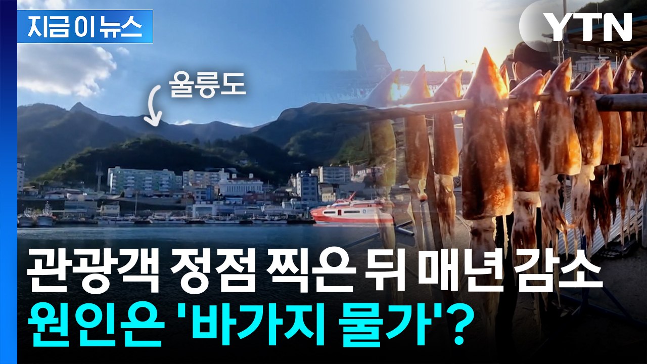 '바가지 요금 논란' 울릉...관광객 정점 찍은 뒤 매년 감소 [지금이뉴스] / YTN