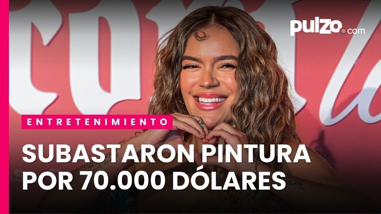 Retrato de Karol G fue subastado por miles de dólares con fines benéficos | Pulzo