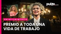 Margarita Rosa de Francisco, es reconocida con el Premio Víctor Nieto a Toda Una Vida de trabajo