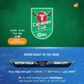 Chung Kết Cúp Liên Đoàn Anh - Carabao Cup 2019/20 : Aston Villa - Manchester City (1/3/2020) | Trailer trên VTVcab 3 - Thể Thao TV (MyTV)