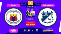 🔴 Pasto vs Millonarios, partido Liga Betplay 2025 fecha 2 EN VIVO | Pulzo Deportes