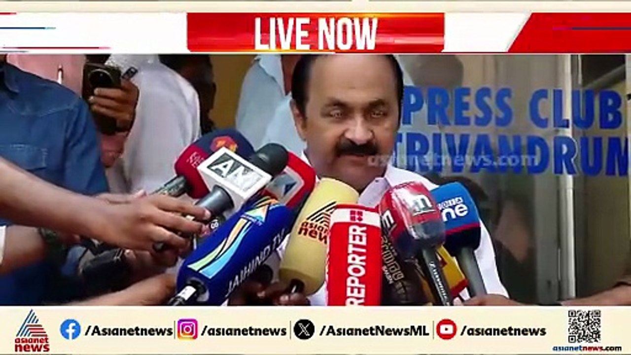 BJP നടത്തുന്ന വർഗീയ ക്യാംപെയ്ൻ CPM ഏറ്റെടുത്തിരിക്കുന്നു ; എ.കെ ബാലനെതിരെ വി.ഡി സതീശൻ