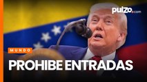 Trump pone prohibición de entrada de venezolanos a Estados Unidos; 19 países fueron afectados |Pulzo