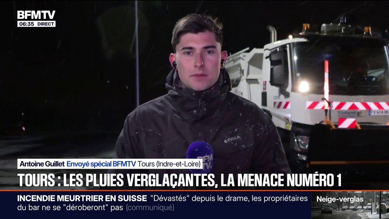 Le département de l'Indre-et-Loire a suspendu le trafic des transports scolaires ce matin