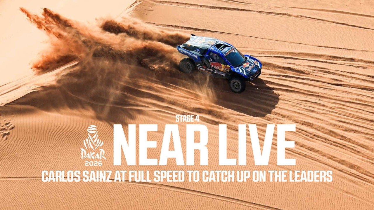 Dakar 2026 - Stage 4 - Sainz at full speed to catch up on the leaders