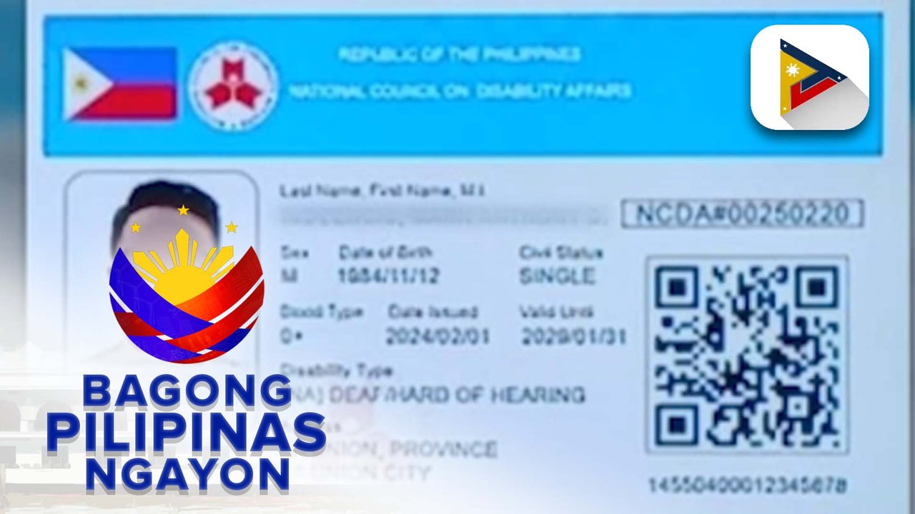 Panayam kay NCDA Spokesperson, Atty. Walter Jason Alava ukol sa update sa unified PWD ID system at ang mga prioridad na programa ng National Council of Disability Affairs