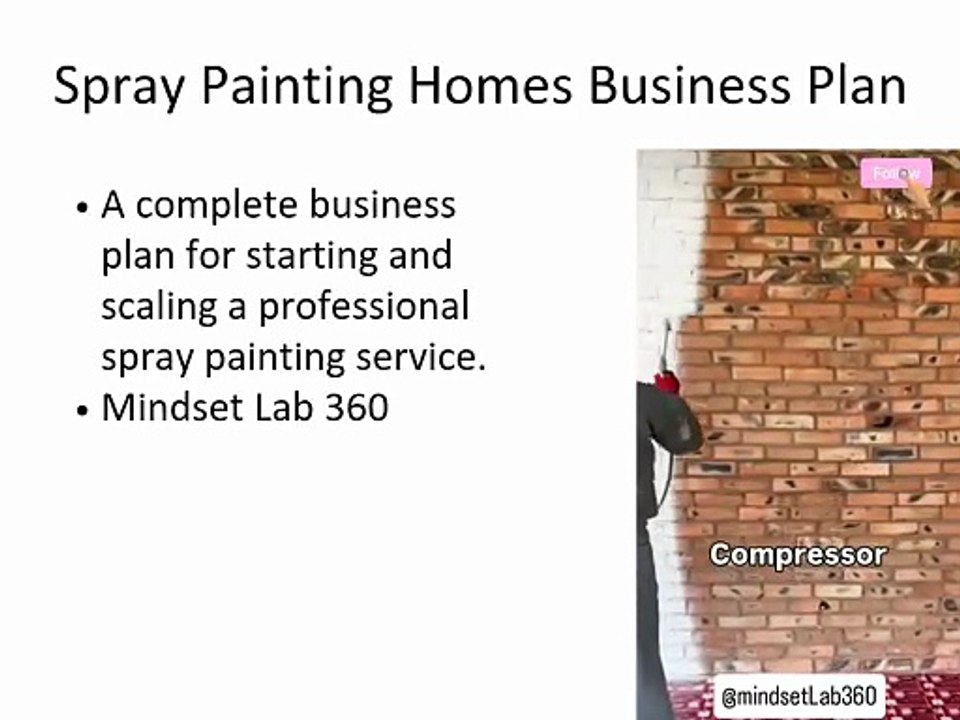 Spray painting homes is one of the fastest-growing home improvement service businesses today. With low startup cost, faster job completion, and premium finish quality, this business offers strong profit margins and scalable growth. In this video, we break