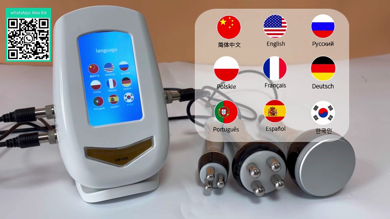 Hot selling 40k ultrasonic cavitation body facial weight loss machine for body shape