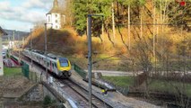 Luxembourg  | Trains Belges à Clervaux | Belgique Bretagne Télé