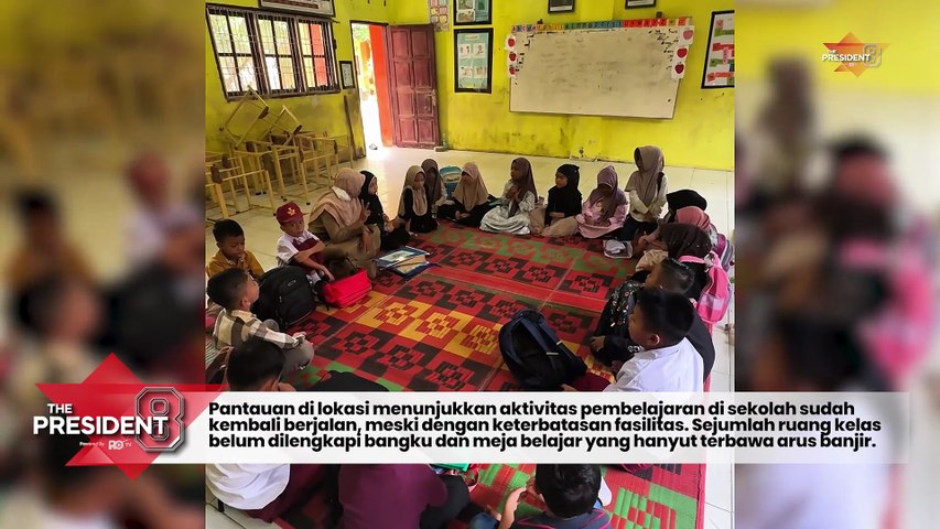 Sempat Lumpuh Akibat Banjir, SDN 02 Tualang Cut Awali Semester Genap dengan Lancar