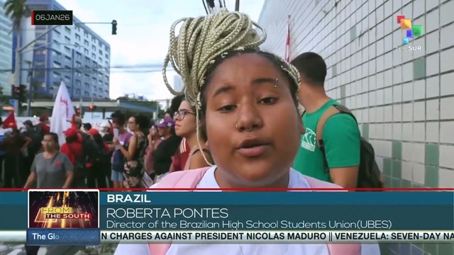 Brazilian UBES condemns attack to Venezuela as threats for all Latin America