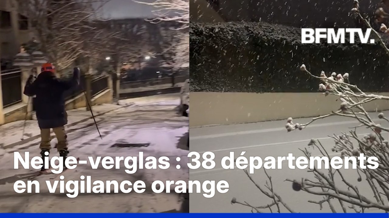 Les premiers flocons de retour dans le nord et l'ouest de la France