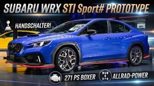 Subaru WRX STI Sport# auf dem Tokyo Auto Salon 2026 vorgestellt