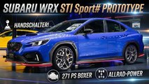 Subaru WRX STI Sport# auf dem Tokyo Auto Salon 2026 vorgestellt