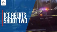 Police seal off area in Portland after US federal agents shoot two people